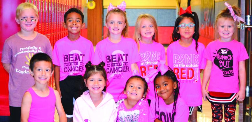 Wellington Elementary Sparklers #PinkOutge