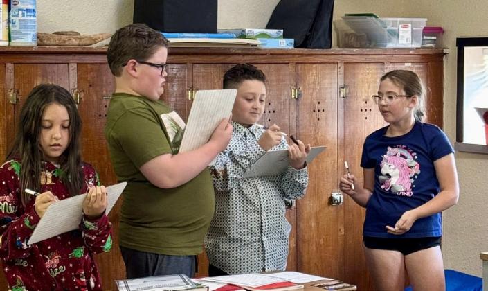 Fourth grade tackles grammar investigation