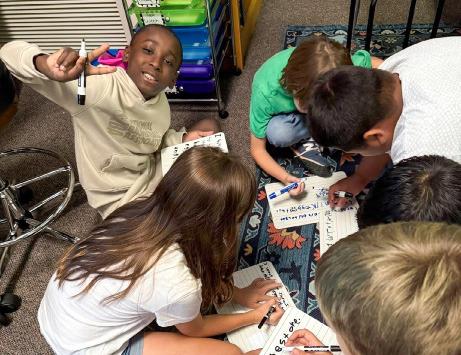 Fourth grade tackles grammar investigation