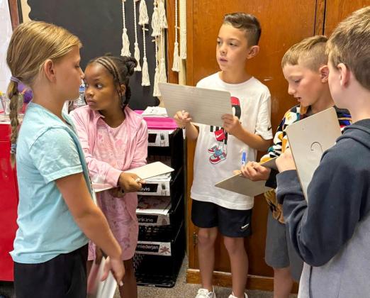 Fourth grade tackles grammar investigation