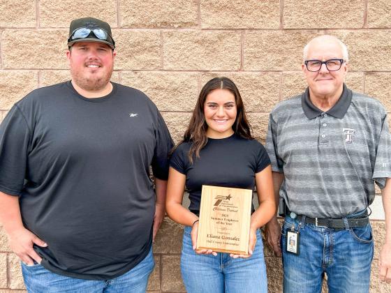 Memphis’Gonzalez named 2025 TxDOT Childress District Intern of the Year