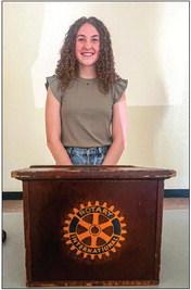 Childress High School seniors Reid Felton and Chloe Carroll are the Childress Rotary October Students of the Month, announced Thursday, Nov. 10. The Red River Sun/Nicole Dill