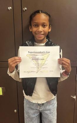 Jaedah Casas, fifth grade