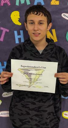 Jace Hernandez, eighth grade