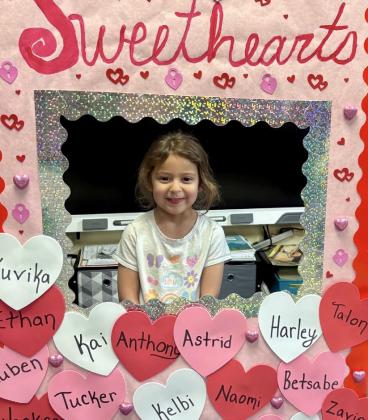 Kindergarten ‘Sweethearts’ show off their smiles