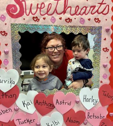 Kindergarten ‘Sweethearts’ show off their smiles