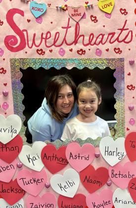 Kindergarten ‘Sweethearts’ show off their smiles