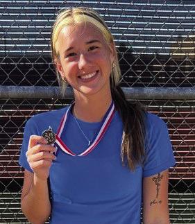 Lady Rockets, Skyrockets take district tennis championship