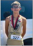 Memphis’ Ryder Robison finishes sixth in the 3rd Annual Jeep Webb Cross Country Classic Saturday, Sept. 2 at Borger Bulldog Stadium.