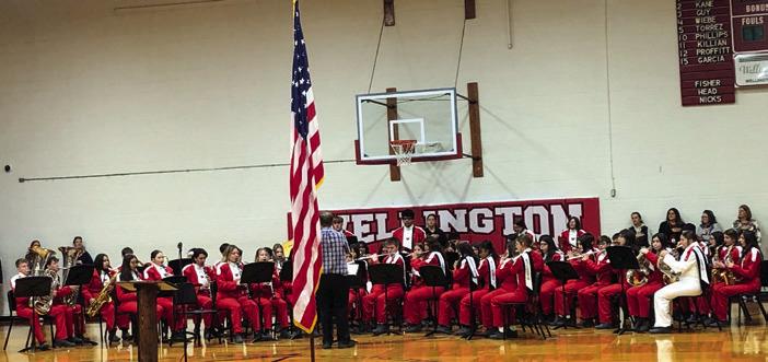 The Rocket Regiment performs the National Anthem.