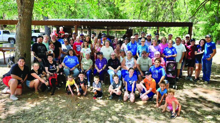 The Langley family gathers for its 69th annual reunion. With next year being the 70th anniversary, the family is hoping for an even larger turnout. Photo by David DeSiga