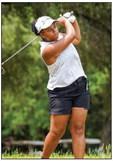 Memphis’ Kiyonna Matthews tallies rounds of 99 -91—190 at the UIL Class 2A Girls’ Golf State Tournament at Lions Municipal Golf Course in Austin.