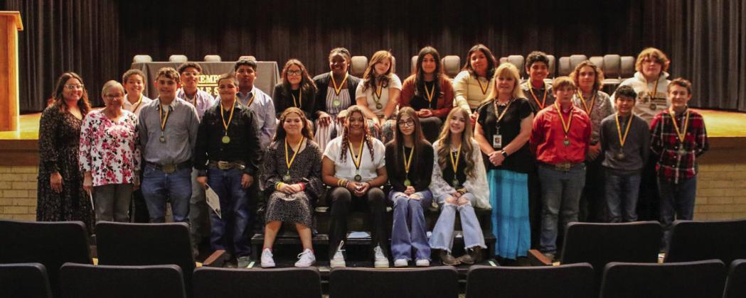 Middle school students inducted into M5