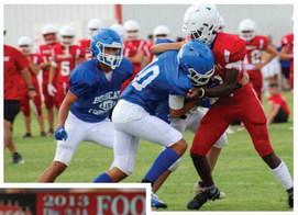 Bobcats,Skyrockets go head-to-head in first scrimmage of the season