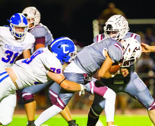 Childress Bobcats take on Bowie Jackrabbits