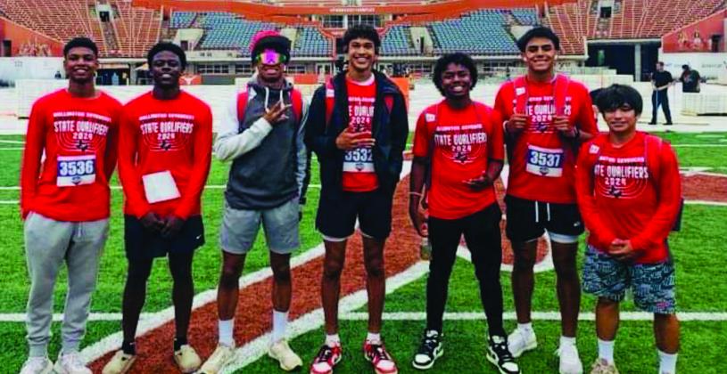 Childress, Wellington athletes compete at state track meet
