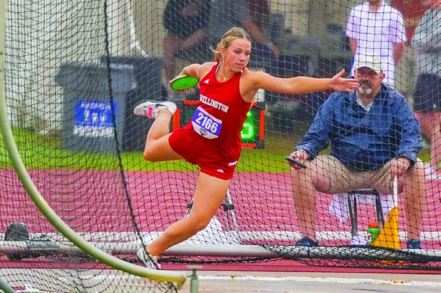 Childress, Wellington athletes compete at state track meet