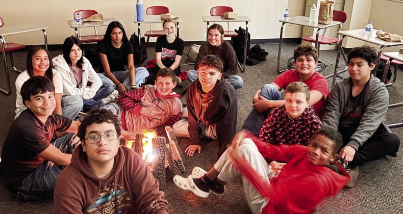 Front row, from left: Victor Tellez, Braden Henderson. Second row, from left: Luis Robles, Garrison Profitt, Kayson Molina, Wade Patterson. Back row, from left: Jazlynn Coffee, Jackie Brinkley, Priscilla Marentes, Halle Hedrick, Brylnn Kemp, Maddox Duke, Jacob Ruiz Rodriguez. Courtesy Photos