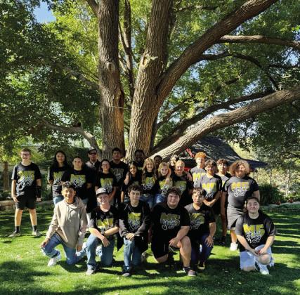 M5 Honor Society visits The Amarillo Botanical Gardens