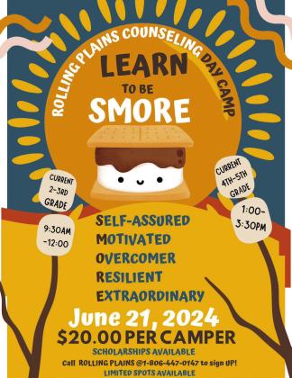Focused on helping youth develop self-confidence by building leadership skills, space is still available for LEARN to be SMORE campers, set for Friday, June 21. Courtesy Image
