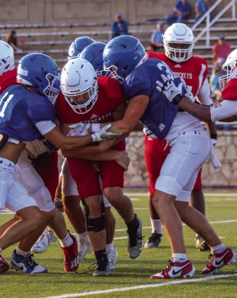 Bobcats,Skyrockets scrimmage prior to official season start