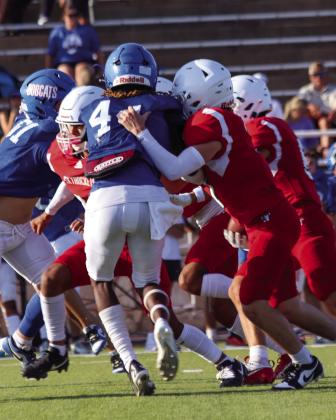 Bobcats,Skyrockets scrimmage prior to official season start