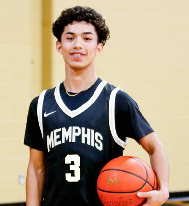 ABEL VILLA Seven Memphis Cyclones were recently selected to all-district basketball lineups, including First Team selections Armando Saenz and Abel Villa, seniors, and Honorable Mentions Donte Henderson, freshman, and Dresden Johnson, Eli Martin, Ethan Perkins and Ismael Rodriguez, seniors. For additional all-district photos, see page 3B of this week’s edition of The Sun. Memphis High School