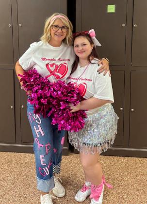 Memphis Independent School District (ISD) students and staff “pink out” Friday, Oct. 17, in honor of Breast Cancer Awareness Month, celebrated during October. Oct. 10. Memphis ISD