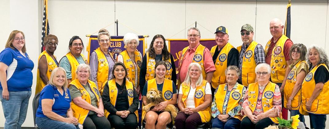 Wellington Lions learn of Lions Clubs International Foundation disaster relief