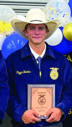Crheildress students earn FFA Lone Star Degrees