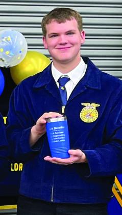 Crheildress students earn FFA Lone Star Degrees