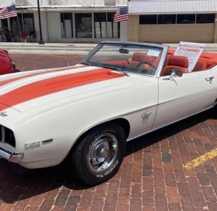 Danny Ingram, of Borger, captures a Wild &amp;amp; Free on 83 Car Show accolade with his ’69 Chevrolet Camaro.