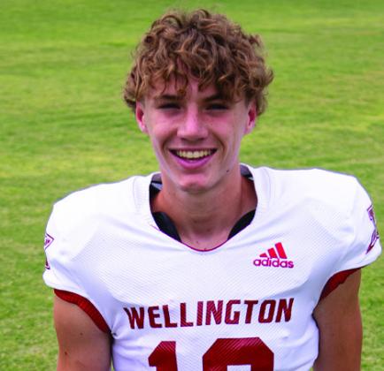 Nixon Folk, junior, secondary, third team.
