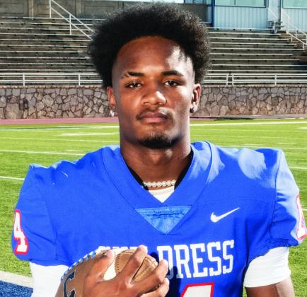 Lamont Nickleberry, senior, wide receiver, honorable mention. Statham Photography