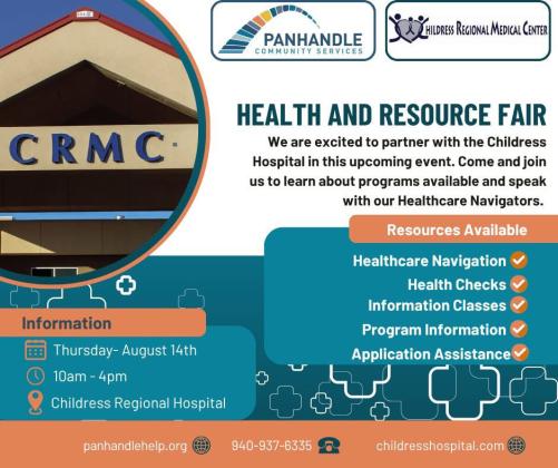 CRMC, Panhandle Community Services team up for Health and Resource Fair