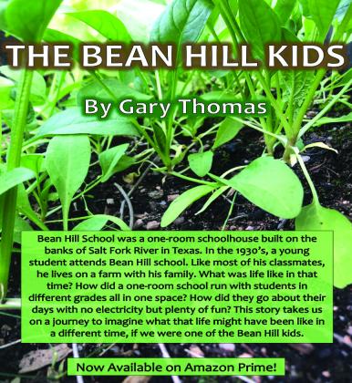 Author, educator and civic leader Gary Thomas shares his experinces growing up in the Collingsworth County Bean Hill Community in his new book, “The Bean Hill Kids.” Gary THomas
