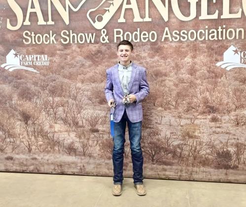 Childress FFA kicks off major show season at San Angelo Stock Show