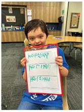 Childress Elementary School students staying busy