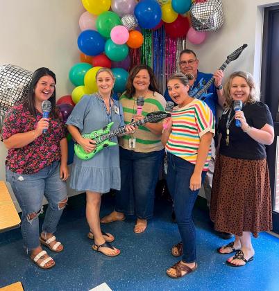 Childress Elementary staff gets back-to-school ready