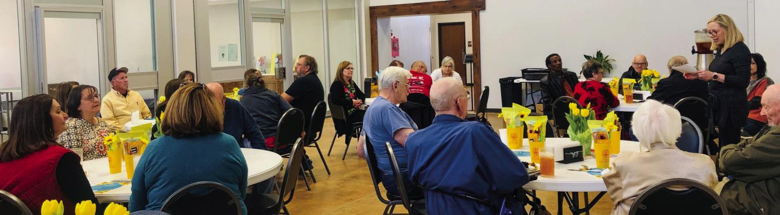 Volunteers honored at ‘Sun’sational Appreciation Luncheon