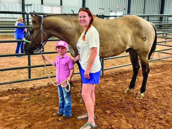 Childress County 4-H Horse Club hosts Halter Clinic