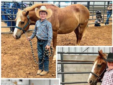 Childress County 4-H Horse Club hosts Halter Clinic