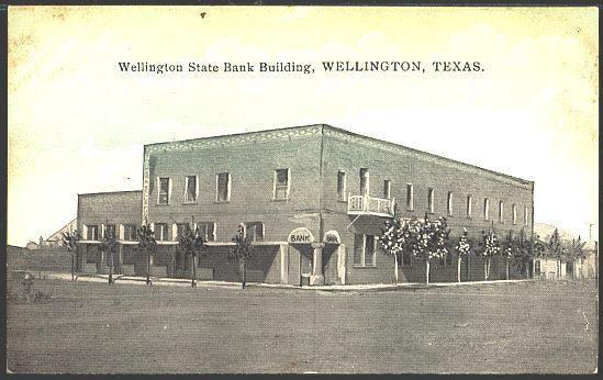 Wellington State Bank’s original building. The Wellington location’s celebration will take place from 11 a.m.-2 p.m. today, July 3. WELLINGTON STATE BANK