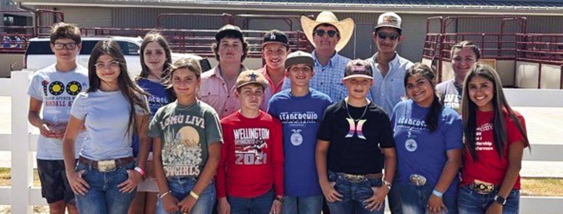 Wellington eighth graders join high schoolers for FFA Greenhand Camp