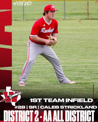 Caleb Strickland, First Team Infielder