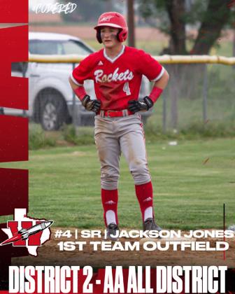 Jackson Jones, First Team Outfielder