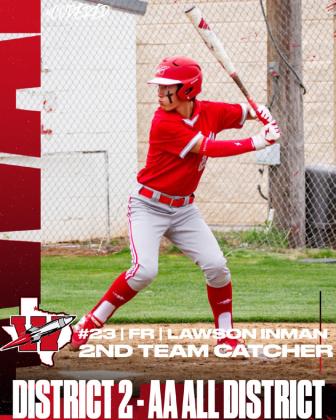 Lawson Inman, Second Team Catcher