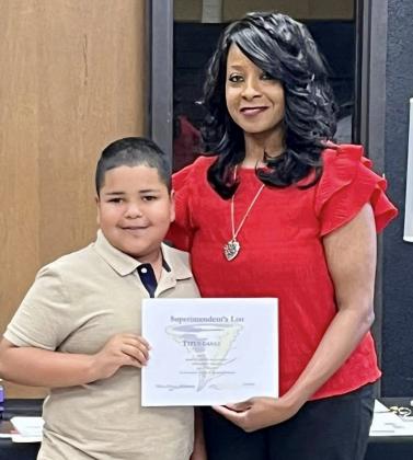 Titus Casas, third grade Memphis ISD
