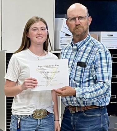 Anslie Montgomery, 11th grade