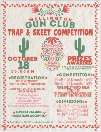 Wellington Gun Club plans Saturday contests